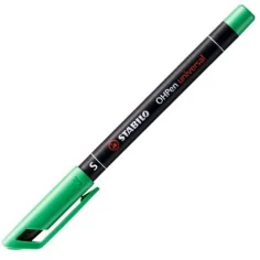 Stabilo: OHPen rotulador de alcohol de punta S de color verde