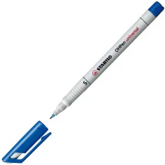 Stabilo: OHPen "SF" 0,4mm de grosor de línea azul rotulador de alcohol