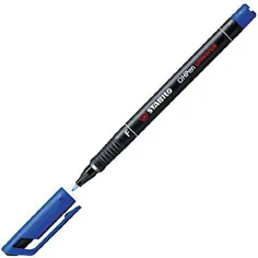 imagen de Stabilo OHPen universal F marcador de alcohol en color azul 0,7mm 2