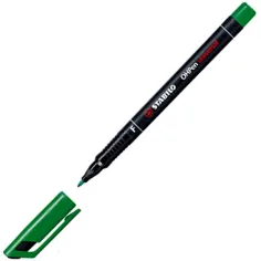 imagen de Stabilo OHPen universal F marcador de alcohol verde 0,7mm 2