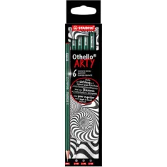 Stabilo: Othello Arty Soft set de lápices de grafito de 6 piezas