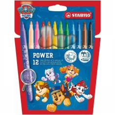 Stabilo: Paw Patrol Power rotulador grueso de punta 12 unidades