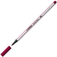 Stabilo: Pen 68 brush rotulador burdeos