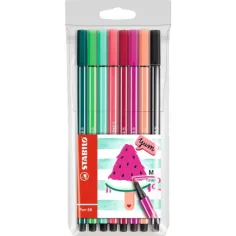 Stabilo: Pen 68 de sandía set de 8 rotuladores de fibra de colores
