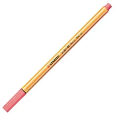 Stabilo: Point 88 rotulador 0,4mm en color neón rojo