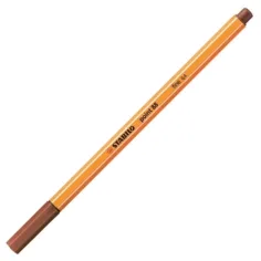 Stabilo: Point 88 rotulador 0,4mm en color rojo teja