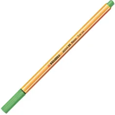 Stabilo: Point 88 rotulador de punta fina 0,4mm en color verde neón