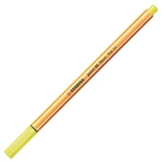 Stabilo: Point 88 rotulador de punta fina de 0,4 mm en color neón amarillo