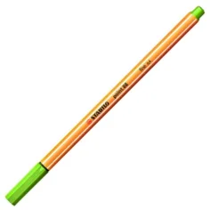 Stabilo: Point 88 rotulador de punta fina de 0,4 mm en color verde manzana