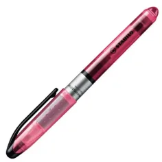 Stabilo: Resaltador Navigator rosa de 1-4mm