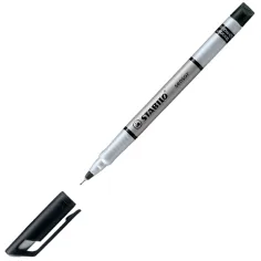 Stabilo: Sensor "F" rotulador de tinta alcohólica 0,3mm negro
