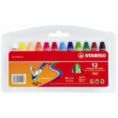 Stabilo: Trio set de tizas de aceite de 12 unidades