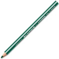 Stabilo: Trio Thick grueso triángulo lápiz de color verde 1ud