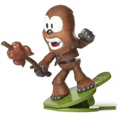 imagen de Star Wars Battle Bobblers Porgs vs Chewie figura con pinza - Hasbro 3