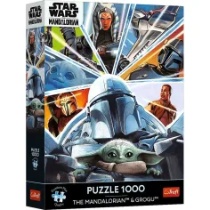 imagen de Star Wars El Mandaloriano Juntos en el Camino Puzzle Premium de 1000 piezas - Trefl 1