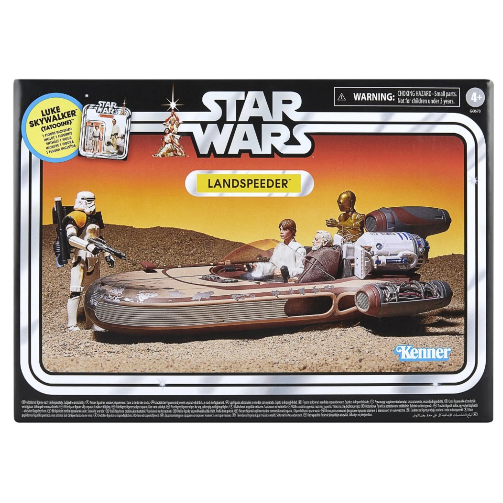 Star Wars: Juego de vehículo Landspeeder - Hasbro