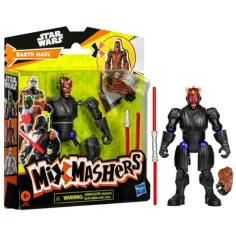 Star Wars: Mix Mashers figura de Dart Maul con accesorios – Hasbro