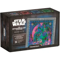 Star Wars Puzzle Metamórfico Clásico de la trilogía de 520 piezas con marco y luz LED RGB – Clementoni