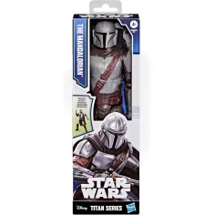 Star Wars: Titan Series La figura de The Mandalorian de 30 cm - Hasbro