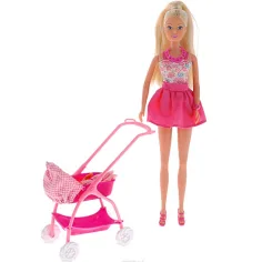 imagen de Steffi Love: Muñeca con cochecito en 2 versiones - Simba Toys 3