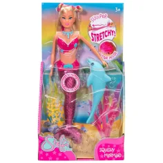 Steffi Love: Muñeca sirena con cola suave - Simba Toys