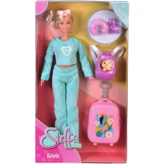 Steffi Love: Set de juego de la muñeca Steffi viajera - Simba Toys