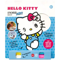 imagen de Sticker Art: Set de pegatinas para colorear de Hello Kitty varios 1ud - Comansi 2