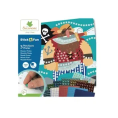 Stick'N Fun kit de creación de mosaicos - Piratas
