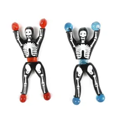 imagen de Sticky Man: Figura de esqueleto trepador de ventana set de 2 piezas 2