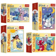 Stitch rompecabezas mini de 54 piezas en varias versiones 1 unidad - Trefl