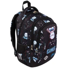 St.Right Blue Gamer mochila ergonómica, mochila BP26 39x27x17cm