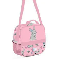 St.Right Cute Rabbit Bolsa de Almuerzo LB01 22x11x21cm