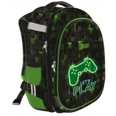 imagen de St.Right Dark Game mochila escolar de dos compartimentos, mochila 39x30x18cm 2