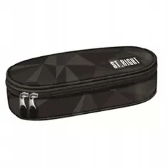 imagen de St.Right Estuche ovalado negro PC01 23x9,5x6cm 2