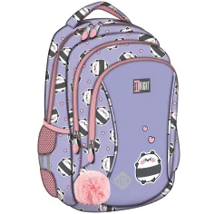 St.Right Happy panda mochila escolar, mochila BP26 39x27x17cm