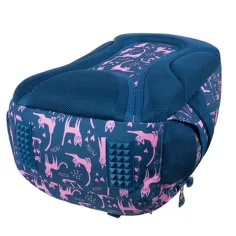 imagen de St.Right Lazy Cats mochila escolar de tres compartimentos, mochila 39x27x17cm 4