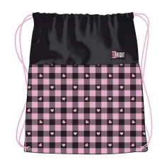 St.Right Mochila de deporte a rayas rosas, 43x34cm