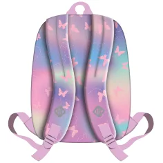 imagen de St.Right Mochila escolar rosa mariposa BP33 40x27x17cm 2
