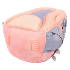 imagen de St.Right My Little Friends Gris York mochila escolar de cuatro compartimentos, mochila 40x28x18cm 4