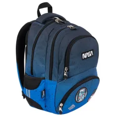 imagen de St.Right Space Moon Nasa mochila escolar de cuatro compartimentos, mochila 40x28x18cm 2