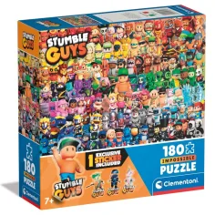 Stumble Guys rompecabezas imposible de 180 piezas - Clementoni