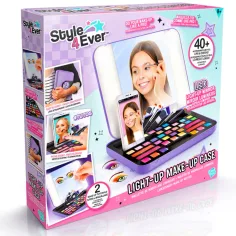 Style 4 Ever Neceser de Maquillaje con Luz LED
