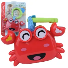Sun Baby: Divertido cangrejo sonajero libre de BPA