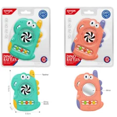 Sun Baby: Sonajero-mordedor Dínó Pajti en dos versiones 1ud