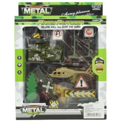 imagen de Super Army: Set de juego militar con vehículos y accesorios en varias versiones 1ud 13