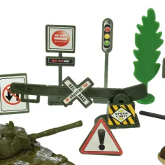 imagen de Super Army: Set de juego militar con vehículos y accesorios en varias versiones 1ud 4