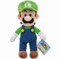 Super Mario: Figura de peluche de Luigi de 30 cm