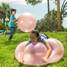 imagen de Super Wubble pelota de burbujas color rojo 75cm 2