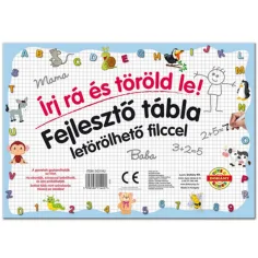 Tabla de dibujo educativa borrable: Formas - D-Toys