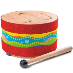 Tambor de madera 15cm - Woodyland